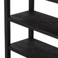 Four Hands Maya Woodmore 5-Shelf Bookcase in Dark Totem, , large