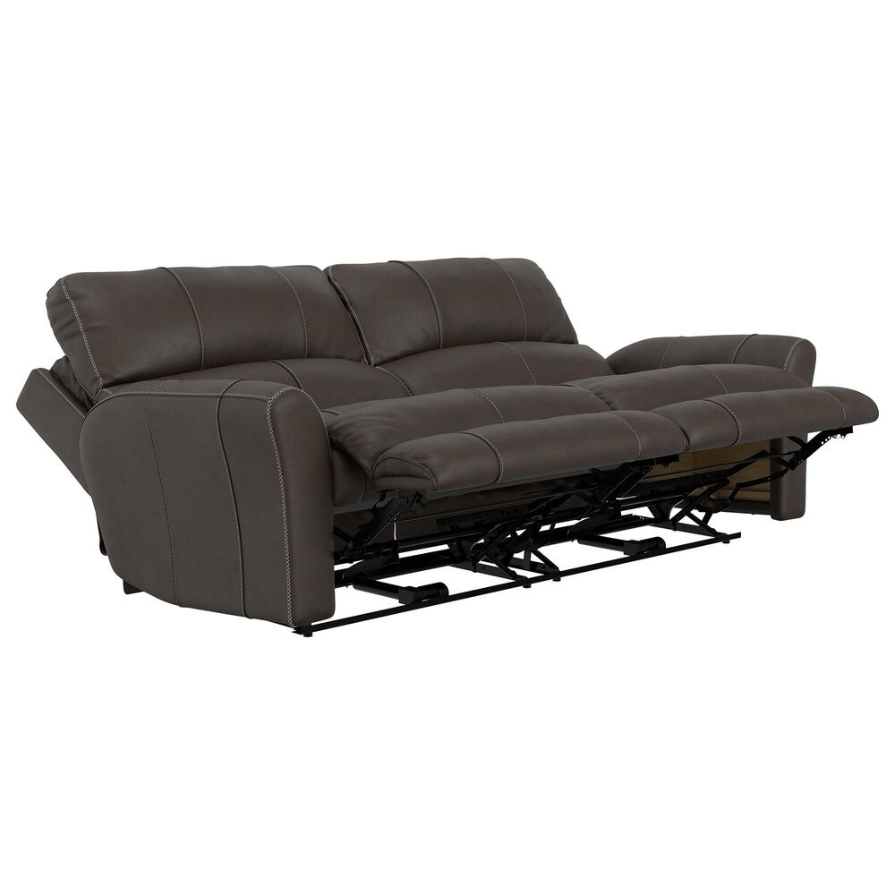Catnapper Fredda Power Reclining Sofa with Power Headrests in Coffee, , large