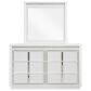 Millenium Chalanna 3-Piece King Bedroom Set in White Lacquer, , large
