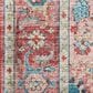 Loloi II Skye SKY-05 9" x 12" Brick and Ocean Area Rug, , large