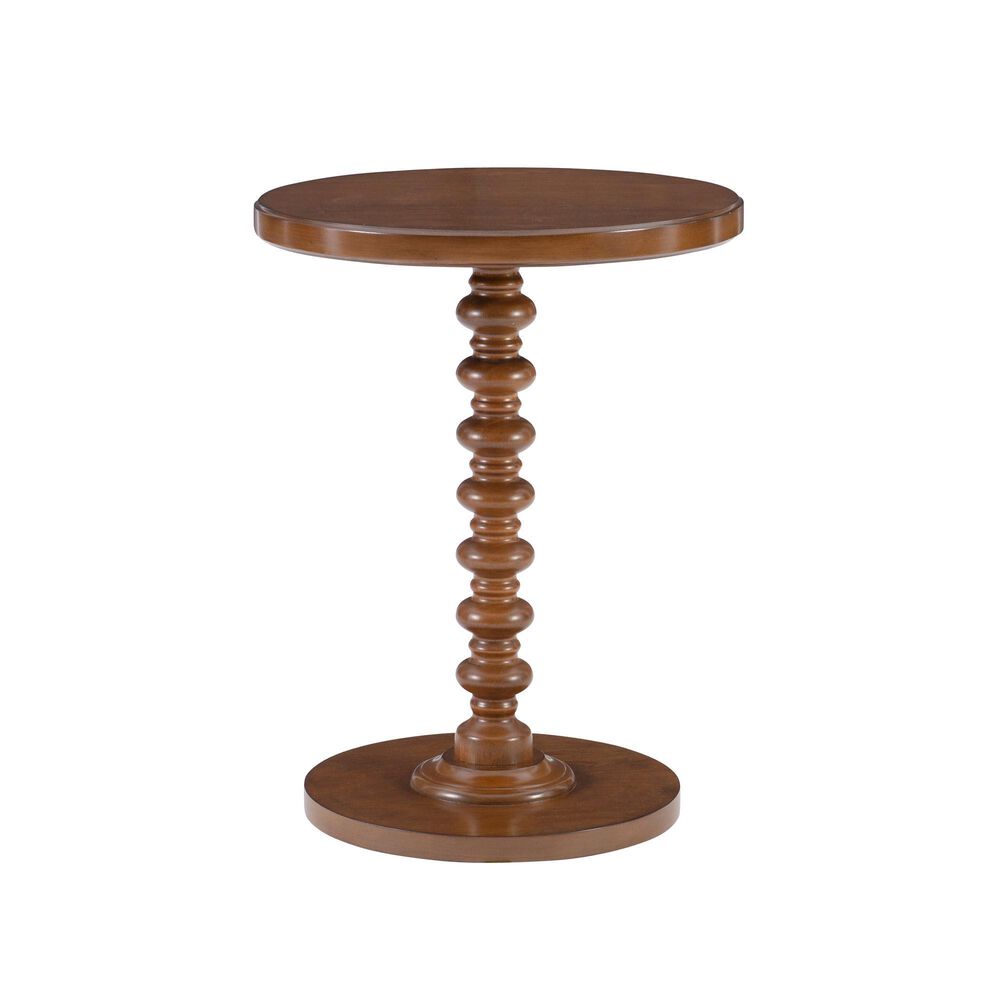 Linon Home Decor Spectrum Side Table in Hazelnut, , large