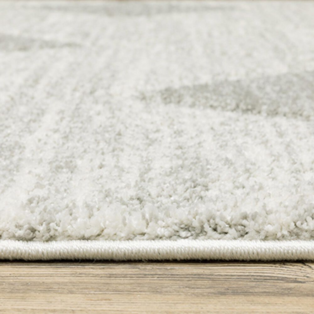 Oriental Weavers Cambria Lattice 5&#39;3&quot; x 7&#39;6&quot; Grey Area Rug, , large