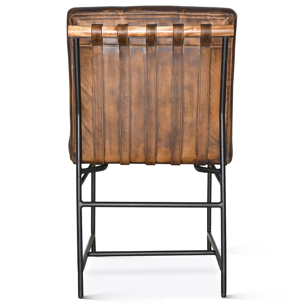 Home Trends &amp; Design Essex Side Chair in Powder Coated Black, , large