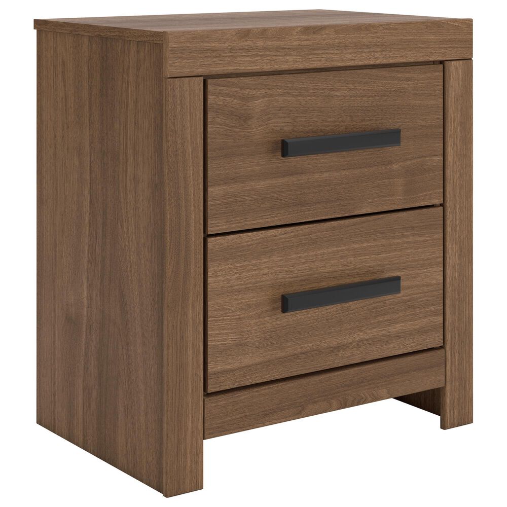 Ashley Broachmyn Twin Bed with Dresser, Chest, and Nightstand in Warm Auburn, , large