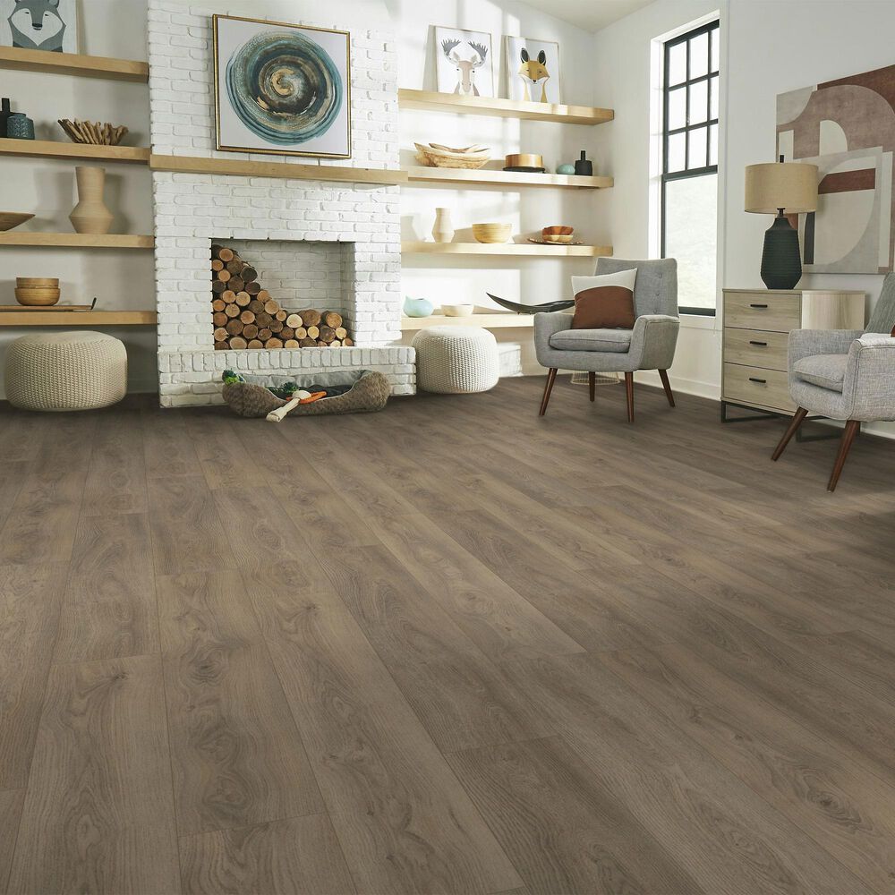 Pergo Danish Overlook Smokey Taupe Oak 7.5&quot; x 54&quot; Laminate, , large
