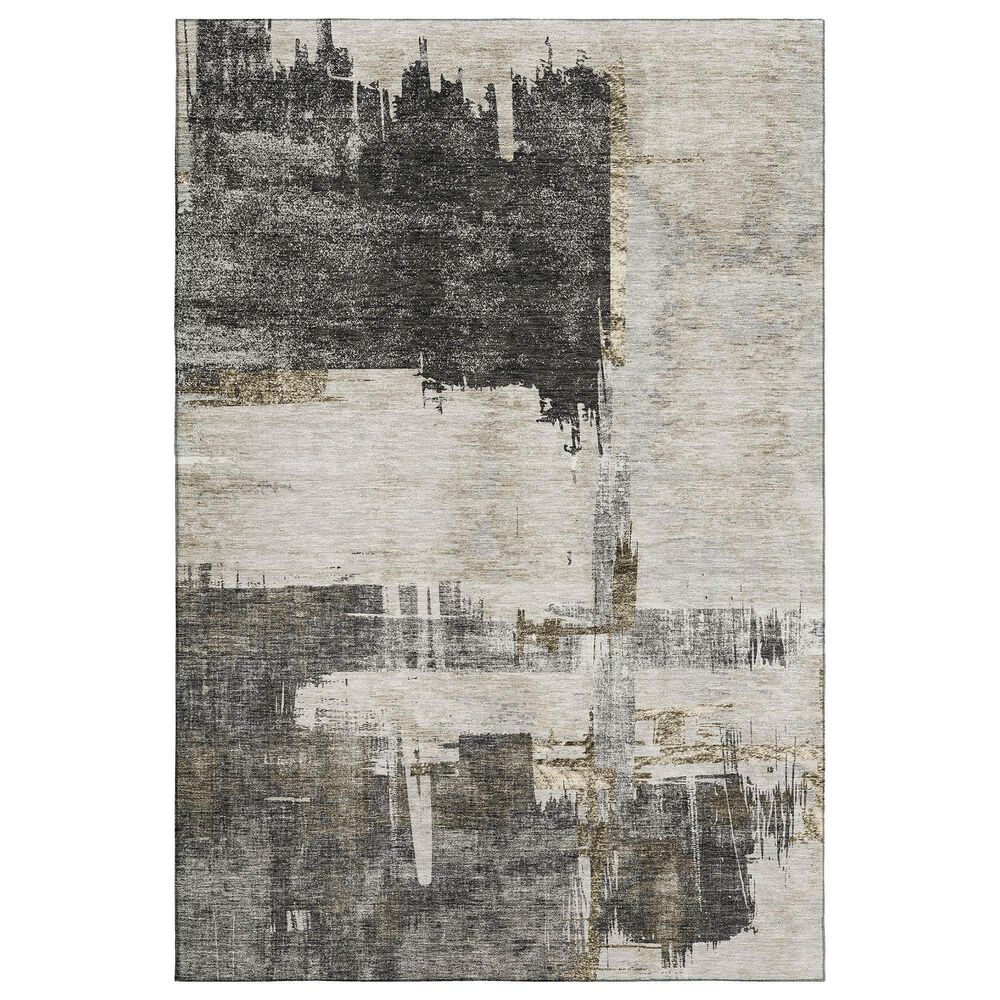 Dalyn Rug Company Trevi TV18 10" x 14" Gray Area Rug, , large
