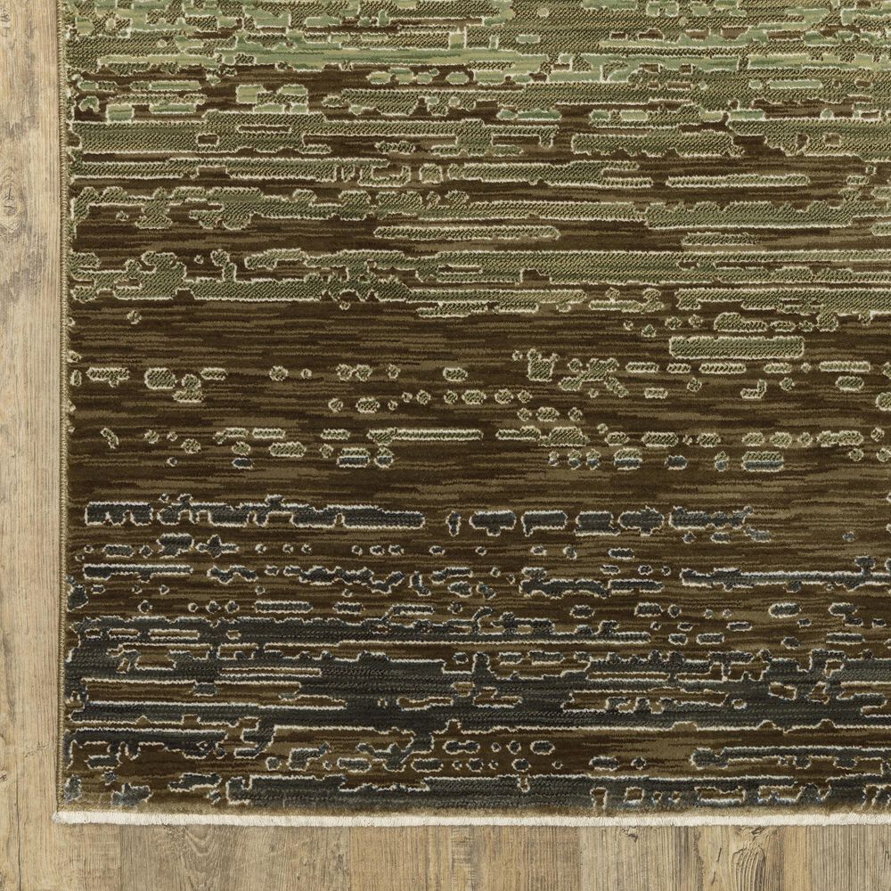 Oriental Weavers Reed 3&#39;3&quot; x 5&#39; Beige and Green Area Rug, , large