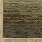 Oriental Weavers Reed 3"3" x 5" Beige and Green Area Rug, , large