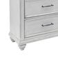 Ashley Kanwyn Dresser and Mirror in Distressed Whitewash, , large