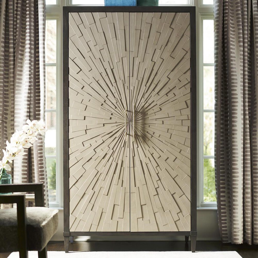 Furniture Worldwide Soliloquy Armoire in Cocoa, , large