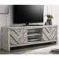 Crown Mark Valor 71" TV Stand in Light Gray, , large