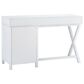 Linon Home Decor Peggy Side Storage Desk in White, , large