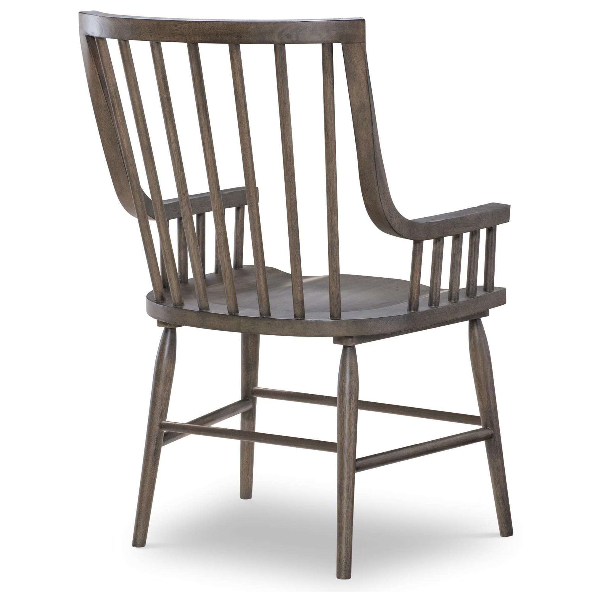 Legacy Classic XXX's and OOO's Windsor Arm Chair in Cocoa