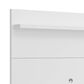 Manhattan City 62.99" Floating Entertainment Center in White Gloss, , large