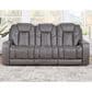 Steve Silver Daniel Triple Power Reclining Sofa in Mossy Gray, , large