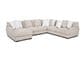 Moore Furniture Shay 5-Piece Left Facing Stationary Sectional in Porcelain, , large