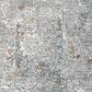Surya Dresden DRE-2319 Medium Gray, Gray, White, Light Slate, Mustard and Rust 6"7" Round Area Rug, , large