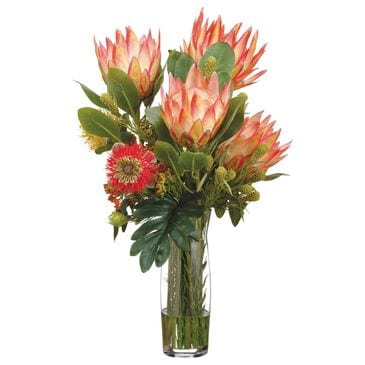 Allstate Floral 26" Protea/Leucospe Plant in Orange, , large