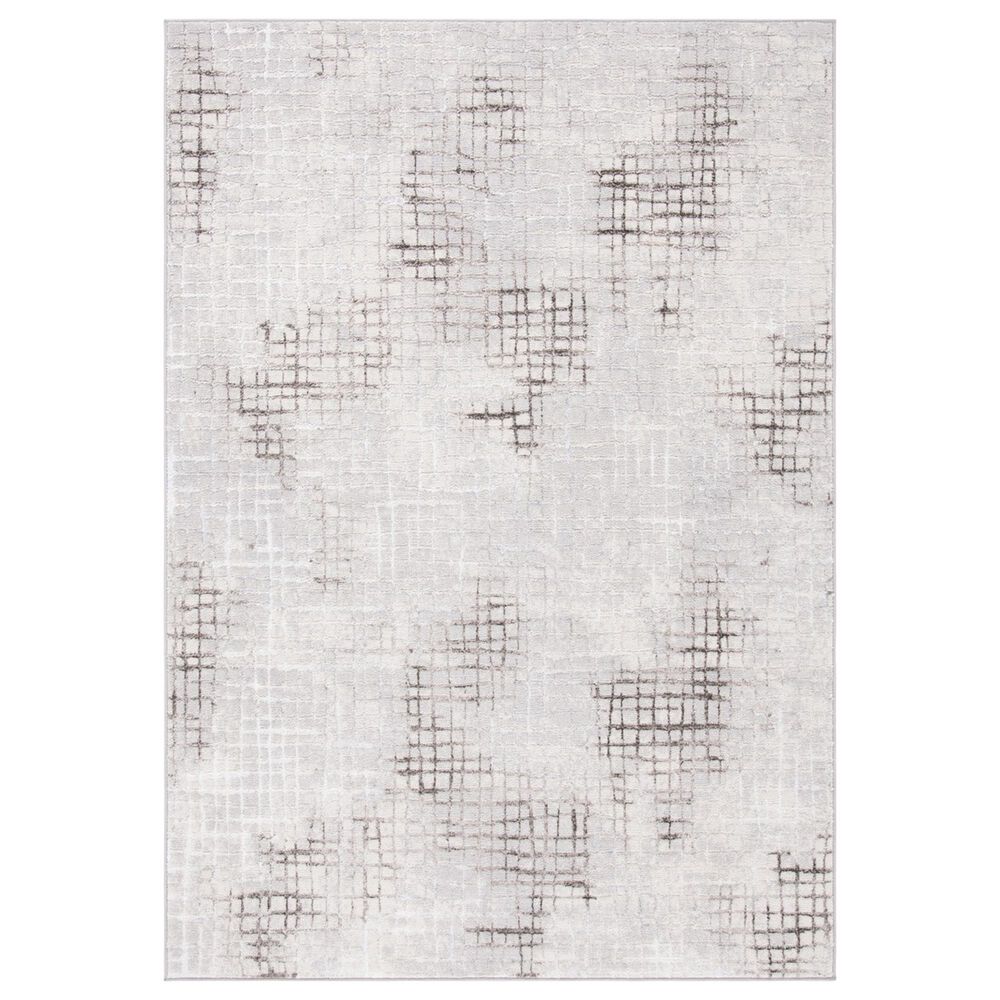 Safavieh Orchard Geometric 5"5" x 7"7" Grey and Light Grey Area Rug, , large