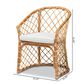 Baxton Studio Orchard Arm Chair in Natural Brown, , large