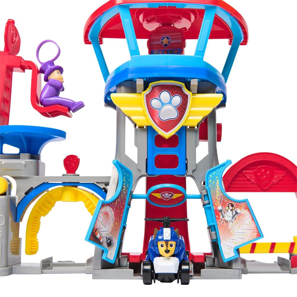 PAW Patrol Air Rescue, Pup Squad Adventure Bay Airport Playset in Multicolor, , large