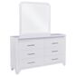 Ashley Jarlee 5-Piece California King Upholstered Bedroom Set in White, , large