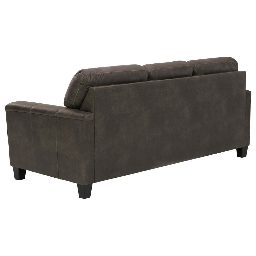 Signature Design by Ashley Navi Stationary Sofa in Smoke, , large