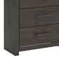 Ashley Prendonea 6-Drawer Dresser and Mirror in Charcoal, , large