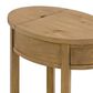 Forma & Co BoHo Chairside Table in Prairie Oak, , large