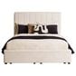 Ashley Shoralli King Upholstered Storage Bed in Beige, , large