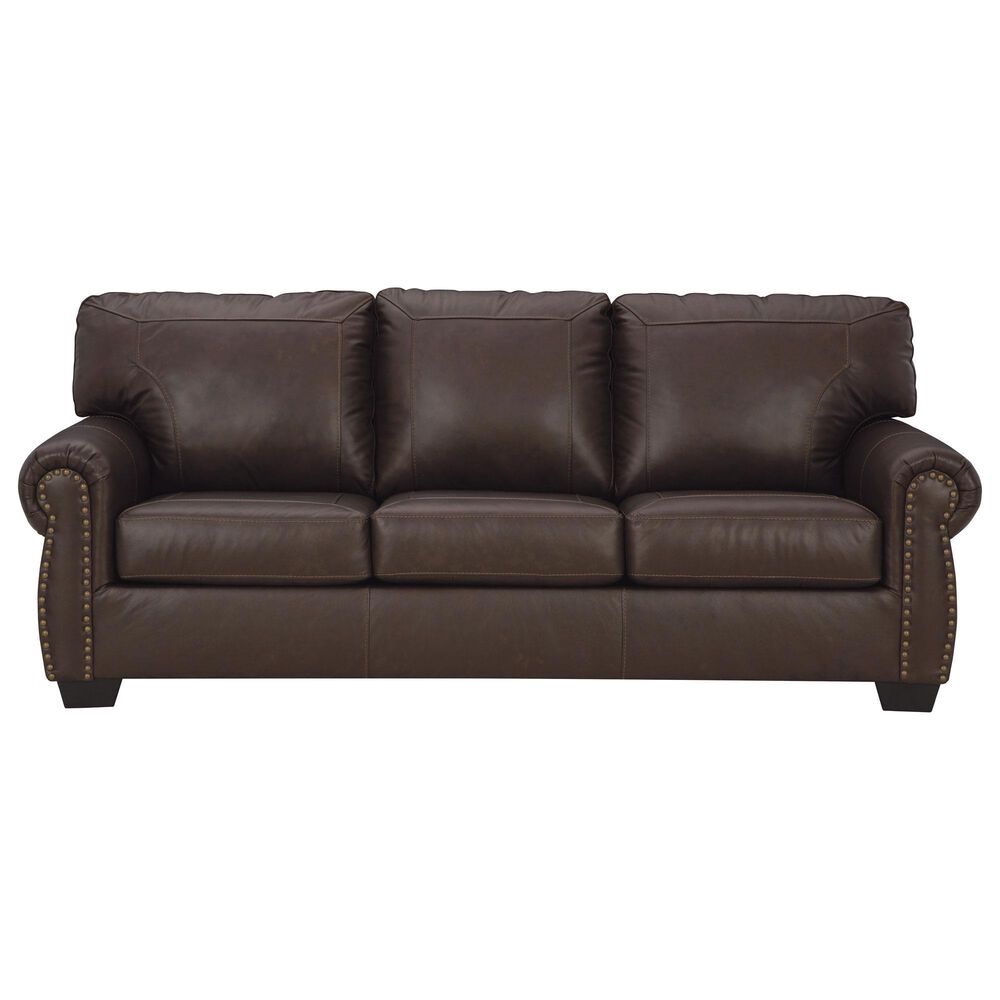 Ashley Colleton Stationary Sofa in Dark Brown, , large