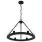 37B Saddlewood 6-Light Chandelier in Natural Iron, , large