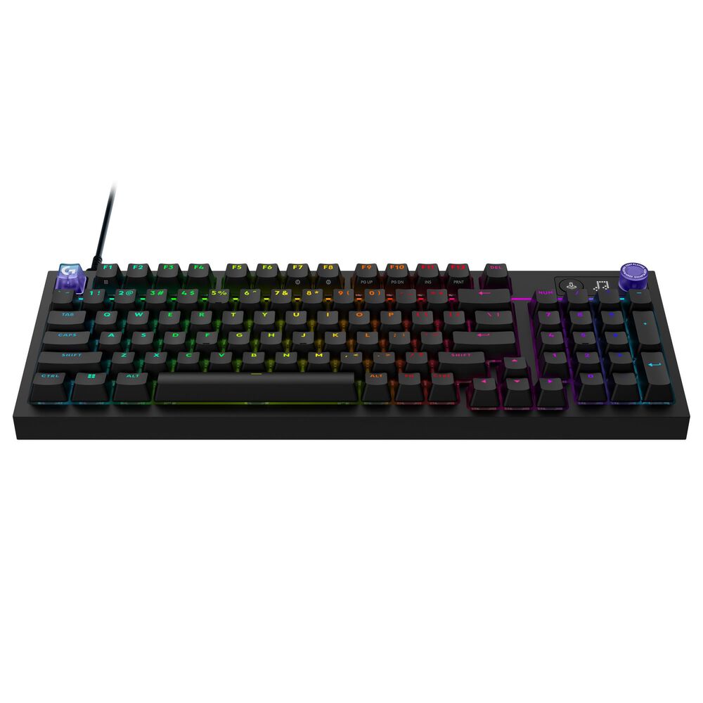 Logitech G316 X 98 Wired Gaming Keyboard with Linear Switches in Black, , large