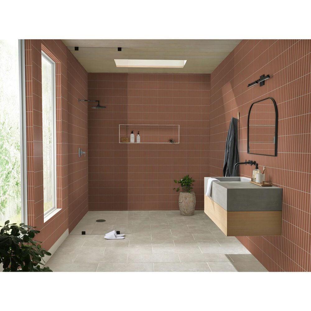 Shaw Embrace Sunset 11.5" x 11.75" Glass Mosaic Sheet, , large