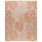 Nourison Garden Oasis Nautical Coral 9" x 12" Indoor/Outdoor Area Rug, , large
