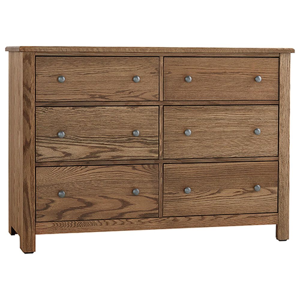 Viceray Collections Fundamentals 6-Drawer Dresser in Natural, , large