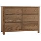 Viceray Collections Fundamentals 6-Drawer Dresser in Natural, , large