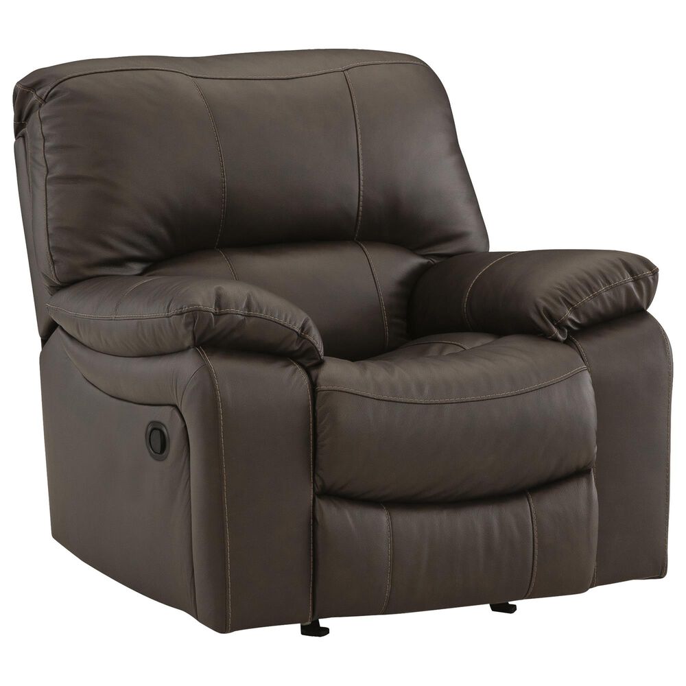 Ashley Leesworth 3-Piece Power Reclining Living Room Set in Dark Brown, , large