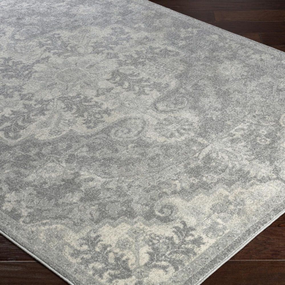 Surya Harput HAP-1070 5&#39;3&quot; x 7&#39;3&quot; Gray, Charcoal and Beige Area Rug, , large