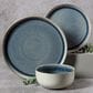 Gibson Overseas, Inc Earnestville 12-Piece Dinnerware Set in Blue, , large