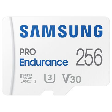 Samsung PRO Endurance microSDXC Memory Card 256GB in White, , large