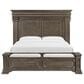 Mayberry Hill Kings Court 4 Piece King Storage Bedroom Set in Grey, , large