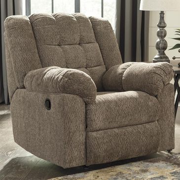 Signature Design by Ashley Workhorse Rocker Recliner in Cocoa, , large