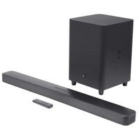 JBL 5.1 Channel Soundbar and Wireless Subwoofer System in Black