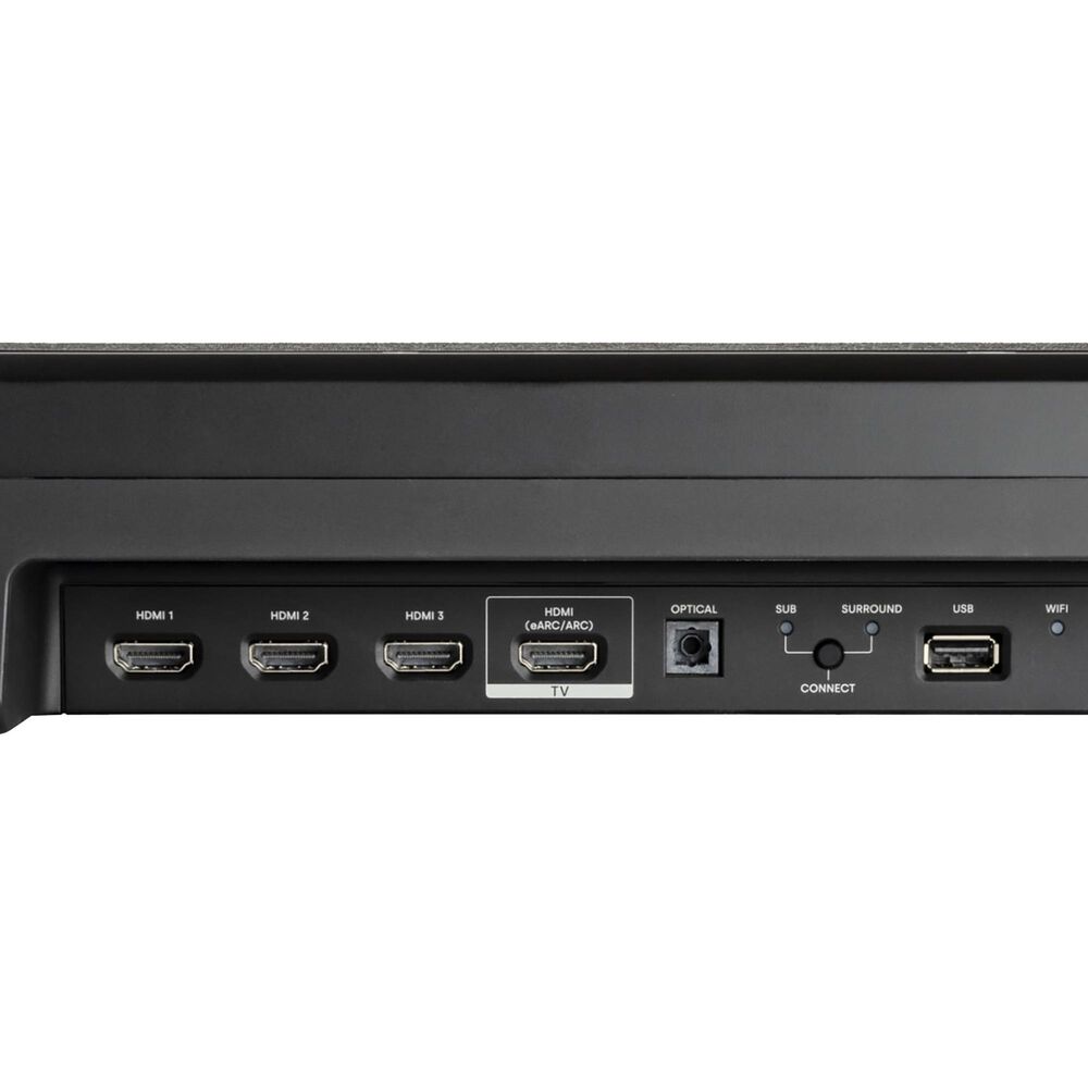 Polk Audio Magnifi Max AX Flagship 5.1.2 Dolby Atmos Sound Bar with Wireless Subwoofer in Black, , large