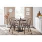 Lumisource Dakota Dining Table in Espresso - Table Only, , large