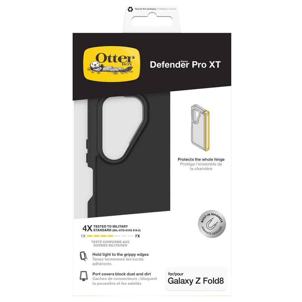 OtterBox Defender XT Magnetic Case for Samsung Galaxy Z Fold8 Ultra in Black, , large