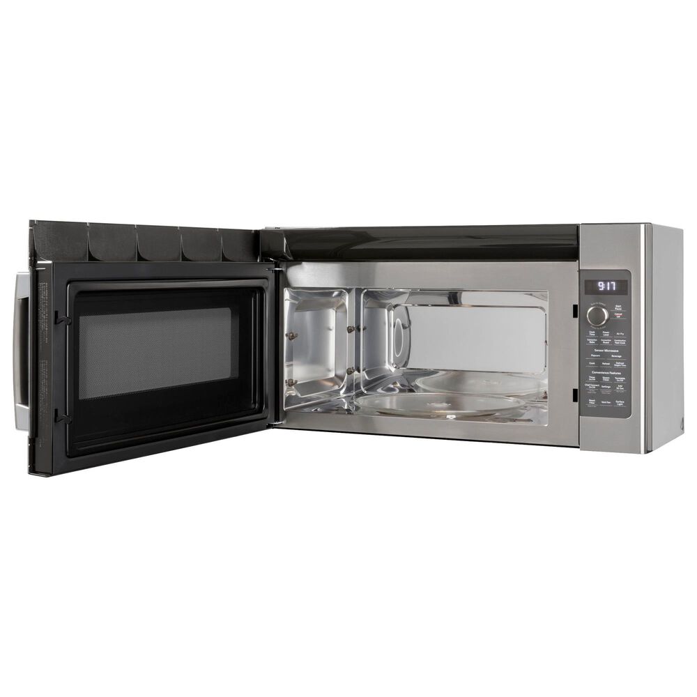 GE Profile 1.7 Cu. Ft. Convection Over-the-Range Microwave Oven in Stainless Steel, , large