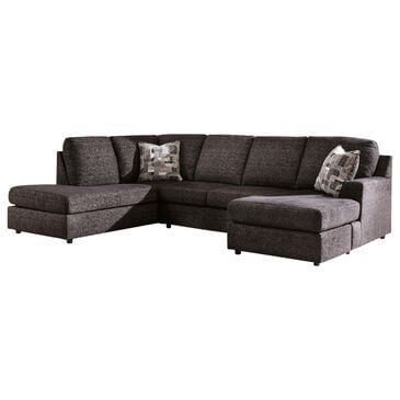 Ashley Coralene 2-Piece Right-Facing Sectional with Chaise in Onyx, , large