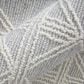 Feizy Rugs Corwin 1"6" Square Silver and Ivory Area Rug, , large